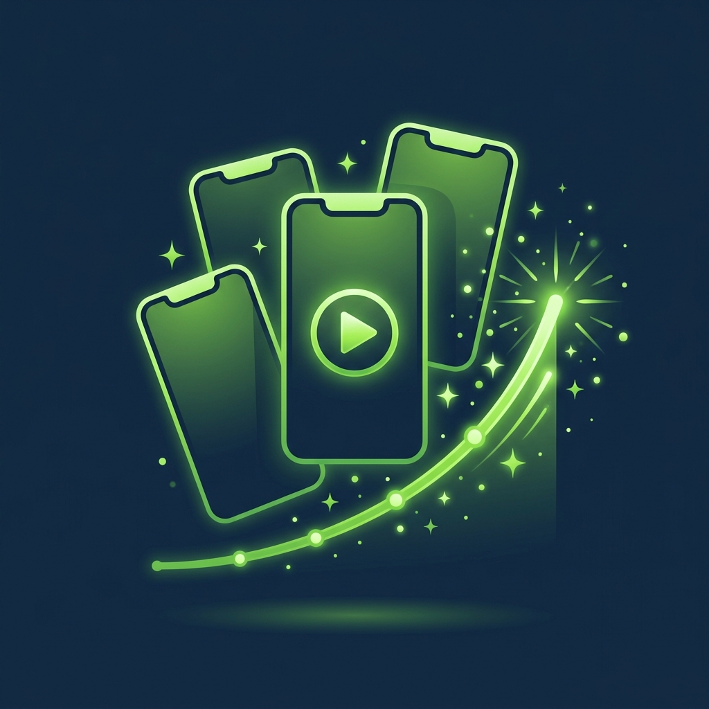 Video editing and audience retention illustration